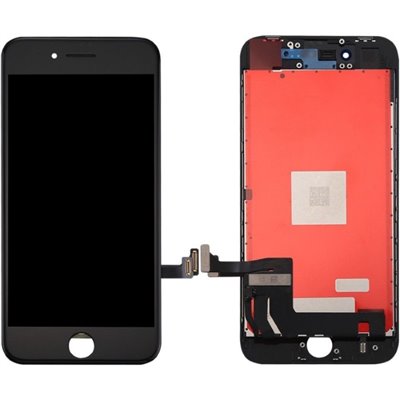 iPhone Serie 8 - SE Lcd AA+ OEM Assemblato Alta Luminosita IPhone 8 Plus Nero