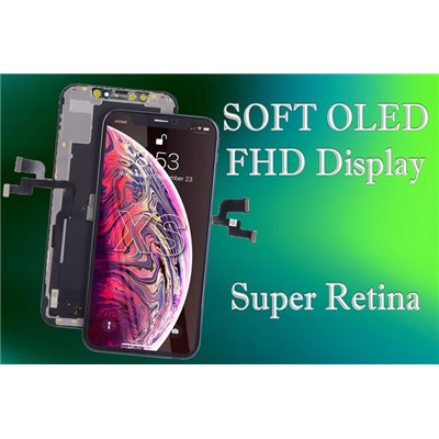iPhone Serie X Lcd per iPhone XS Oled Soft FHD Selezione A+ Alta Qualita