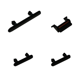 iPhone Serie X Set Pulsanti Volume+Mute+Power On/Off per iPhone XR Neri