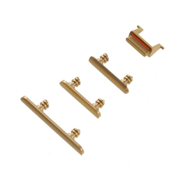 iPhone Serie X Set Pulsanti Volume+Mute+Power On/Off per iPhone XR Giallo