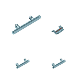 iPhone Serie X Set Pulsanti Volume+Mute+Power On/Off per iPhone XR Blu