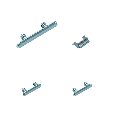 iPhone Serie X Set Pulsanti Volume+Mute+Power On/Off per iPhone XR Blu