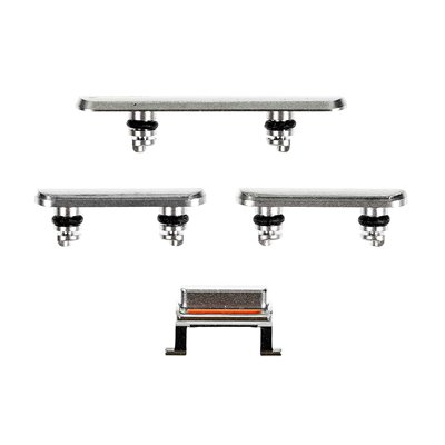 iPhone Serie X Pulsanti Volume+Mute+Power On/Off per iPhone XS MAX Silver