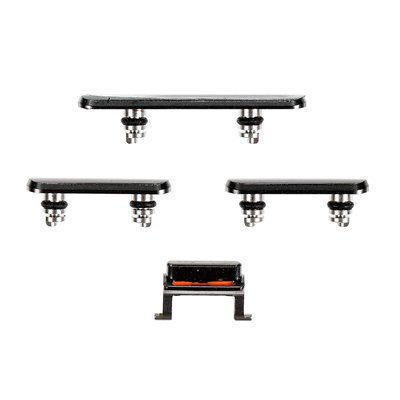 iPhone Serie X Pulsanti Volume+Mute+Power On/Off per iPhone XS MAX Neri