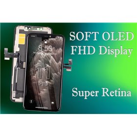 iPhone Serie 11 Lcd per iPhone 11 Pro Oled Soft FHD Selezione A+ Alta Qualit