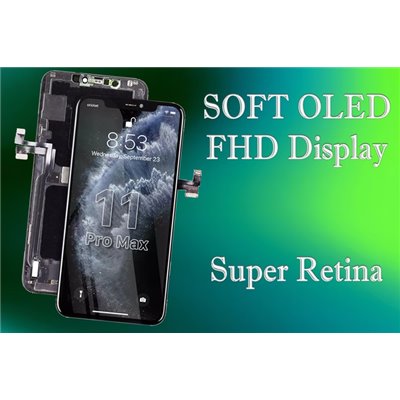 iPhone Serie 11 Lcd per iPhone 11 PM Oled Soft FHD Selezione A+ Alta Qualita