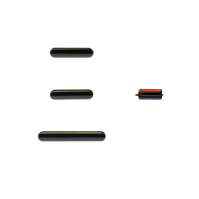 iPhone Serie 11 Pulsanti Volume+Mute+Power On/Off per iPhone 11 Pro Neri