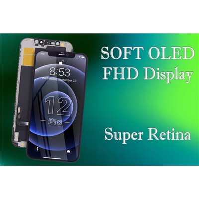 iPhone Serie 12 Lcd iPhone 12/12Pro Oled Soft FHD Selezione A+ Alta Qualita