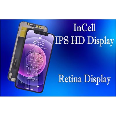 iPhone Serie 12 Lcd per iPhone 12-12Pro InCell IPS HD IC Touch Removibile A+