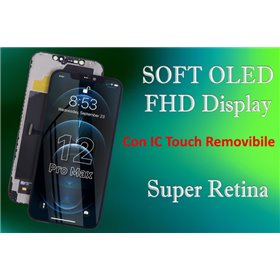 iPhone Serie 12 Lcd iPhone 12Pro Max Oled Soft FHD Selezione A+ IC Removibil