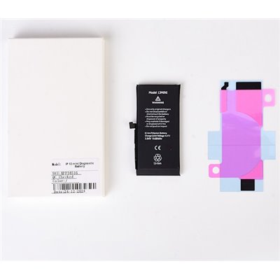 iPhone Serie 13 IP 13 mini Batteria Diagnostica Alta CapacitÃ  2520mAh Nero S+