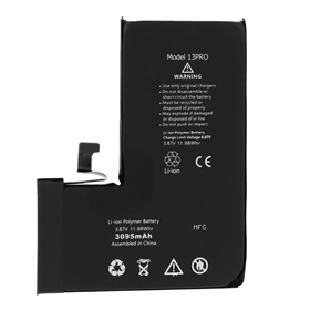 iPhone Serie 13 IP 13 Pro Batteria Diagnostica 3095 mAh Nero S+