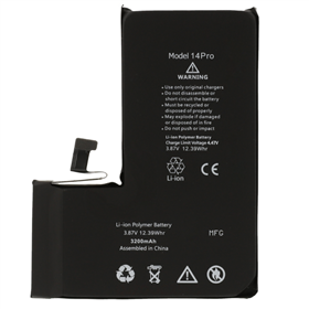 iPhone Serie 14 IP 14 Pro Batteria Diagnostica 3200 mAh Nero S+