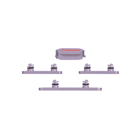 iPhone Serie 14 Set pulsanti laterali per iPhone 14/14Plus Purple