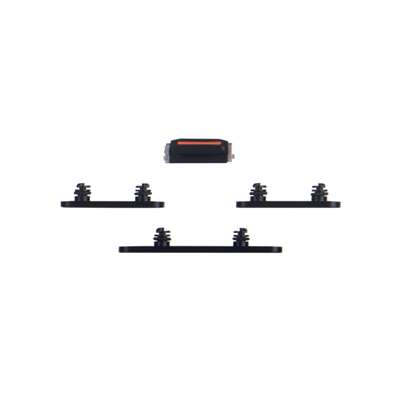 iPhone Serie 14 Set pulsanti laterali per iPhone 14Pro / 14Pro Max Nero