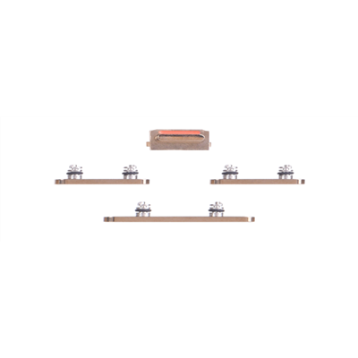 iPhone Serie 14 Set pulsanti laterali per iPhone 14Pro / 14Pro Max Gold 