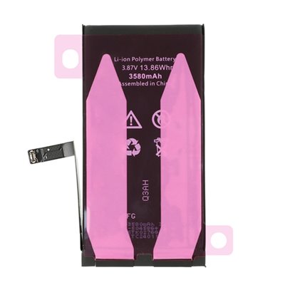 iPhone Serie 14 IP 14 Batteria Diagnostica Alta CapacitÃ  3580mAh Nero S+