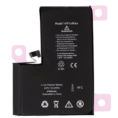 iPhone Serie 14 IP 14 Pro Max Batteria Diagnostica Alta CapacitÃ  4790mAh Nero S+