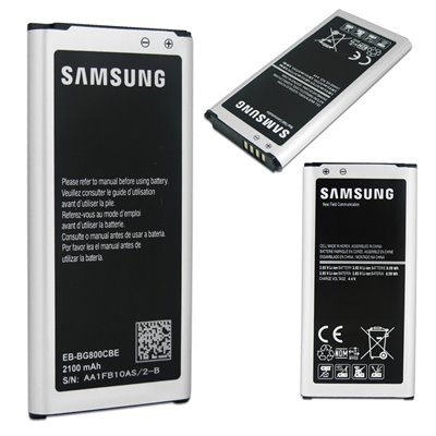 Samsung Serie S Batteria Originale EB-BG800BBE per Samsung S5 Mini 2100ma