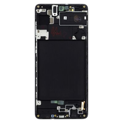 Samsung Serie A LCD display Samsung A715 Galaxy A71 Nero S.Pack GH82-22152A