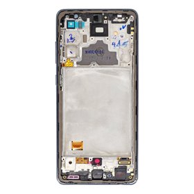 Samsung Serie A Display Originale Samsung Galaxy A72 4G GH82-25460A Nero