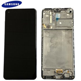 Samsung Serie A LCD Samsung A217F Galaxy A21s GH82-23089A GH82-22988A Nero