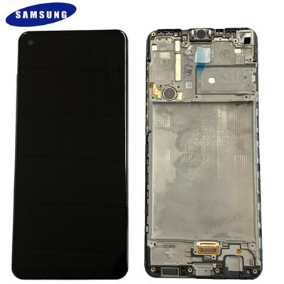 Samsung Serie A LCD Samsung A217F Galaxy A21s GH82-23089A GH82-22988A Nero