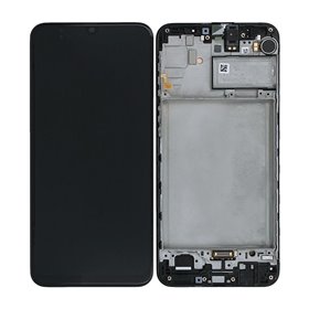 Samsung Serie M LCD Originale Samsung SM-M215F Galaxy M21 GH82-22509A Nero