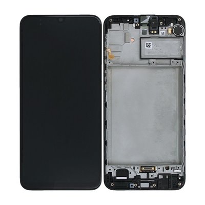 Samsung Serie M LCD Originale Samsung SM-M215F Galaxy M21 GH82-22509A Nero