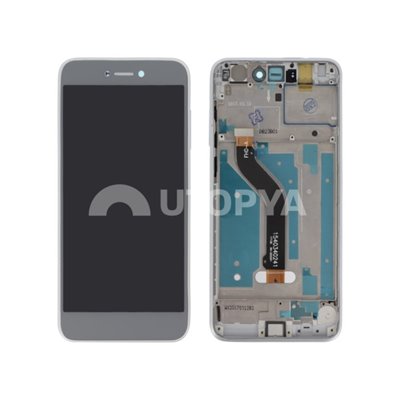 Huawei Serie P Display Completo Bianco Huawei P8 Lite 2017 (Con Frame)