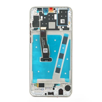 Huawei Serie P Lcd per Huawei P30 Lite per 24 Mpx LCD con Frame Blu