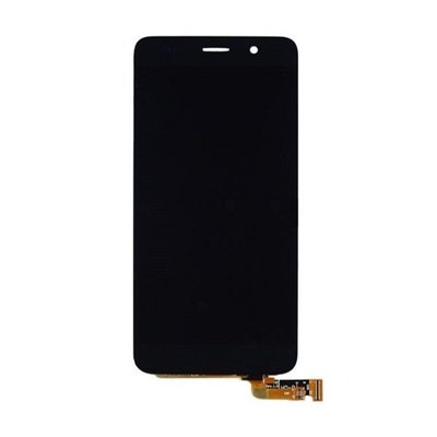 Huawei Serie Y LCD + Touch + Vetro OEM per Huawei Y6 Nero