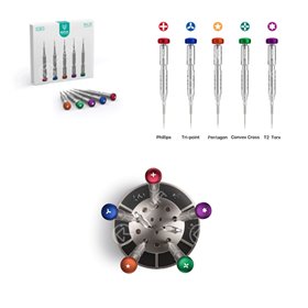 Attrezzi Tools Set 5 Giraviti Refox Alta qualitÃ  Rice Series RS-2 per riparazione smartphones