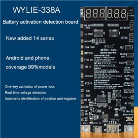 Attrezzi Tools WYLIE WL-338A Scheda attivazione batterie iPhone e Android