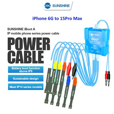 Attrezzi Tools Sunshine iBoot A cavo di alimentazione per avvio iPhone da 6G a 15PM