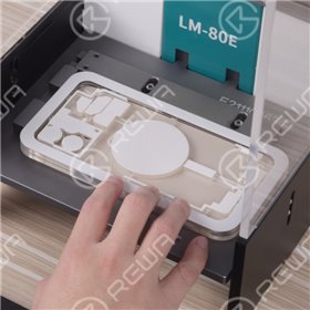 Attrezzi Tools Stampo protettivo in plastica per cover posteriore laser di tipo 2 per iPhone 8-