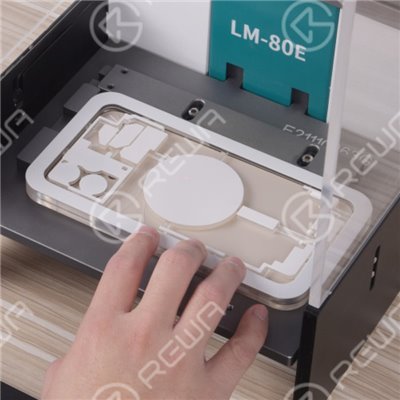 Attrezzi Tools Stampo protettivo in plastica per cover posteriore laser di tipo 2 per iPhone 8-