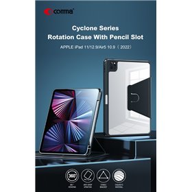 Cover Apple iPad Cover per iPad 10 10.9 2022 con rotazione e supporto Blu