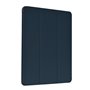 Cover Apple iPad Cover iPad Pro 12.9 2021 in pelle con supporto pencil Blu