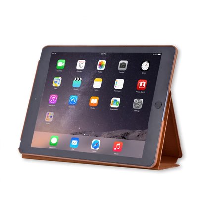 Cover Apple iPad Custodia in Pelle Elite con On/Off iPad Pro 9.7 Marrone