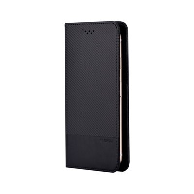 Cover Universali Custodia a Libro Universale per Smartphone 5.5 Pollici Nera