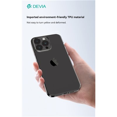 Cover Apple iPhone Cover Trasparente Morbida in TPU per iPhone 15