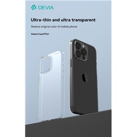 Cover Apple iPhone Cover Trasparente Morbida in TPU per iPhone 15 Pro Max