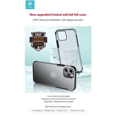 Cover Apple iPhone Cover super protettiva Edge per iPhone 12 Pro Max