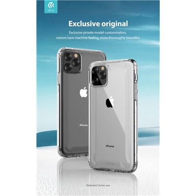 Cover Apple iPhone Cover Defender2 Alta Protezione Trasparente iPhone 11 Pro