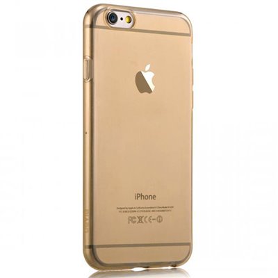 Cover Apple iPhone Cover for Iphone 6-Super Slim 0,5mm TPU Crystal Champagne