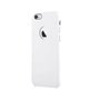 Cover Apple iPhone Cover C.E.O Microfibra Per iPhone 6/6S Con Vista Logo Bianca