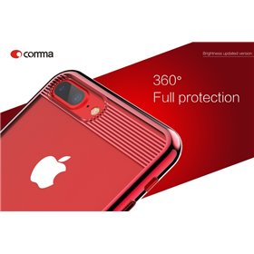 Cover Apple iPhone Cover Alta Protezione Brightness per iPhone 7 & 8 Rossa 