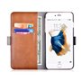 Cover Apple iPhone Custodia in Pelle con Portadocumenti per iPhone 6S/6 Marrone