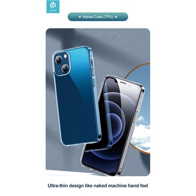 Cover Apple iPhone Cover in TPU trasparente per iPhone 13 pro Max